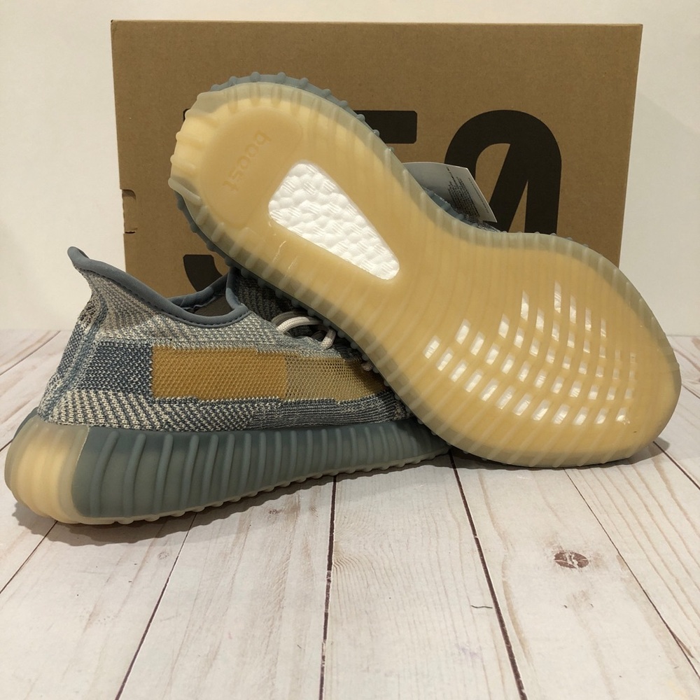 🔴SOLD🔴Mens Adidas Yeezy Boost 350 V2 Israfil - Picture 6 of 13